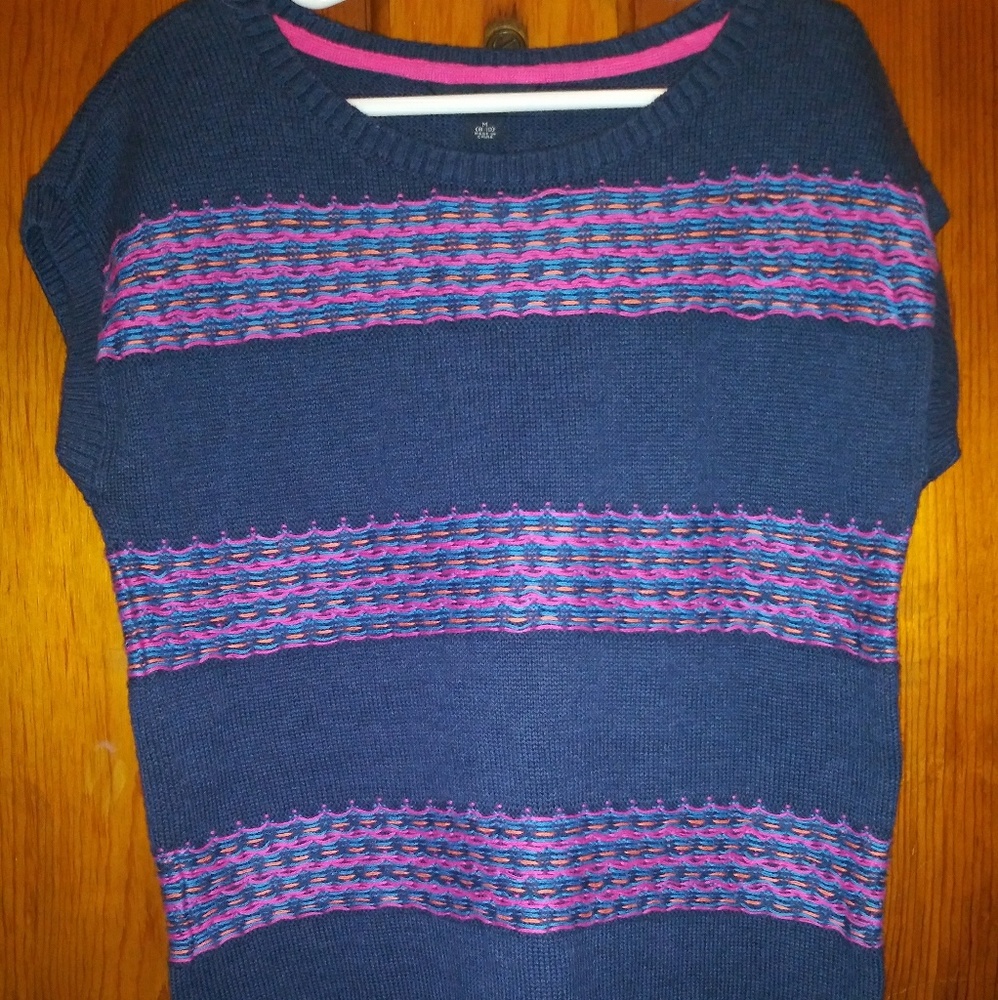 Girls Short Sleeve Sweater